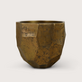 Geo brass pot H40 D45