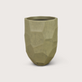 Geo pot, beige, H65 D45