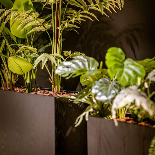 Room divider planters