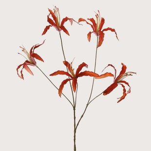 Lily Branch Orange H84