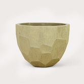 Geo Bowl, Beige, D74 H55