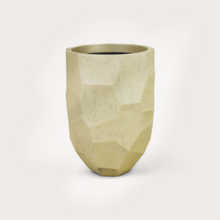 Pot Geo Beige H65 D45