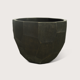 Bowl Geo Coal D74 H55