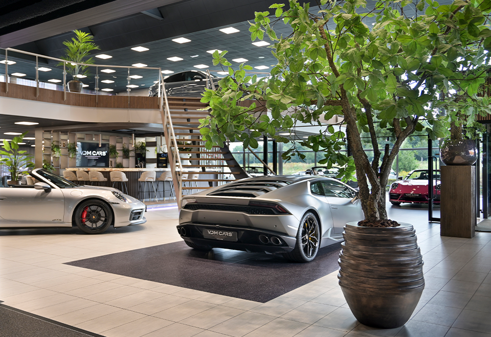 Showroom inrichting