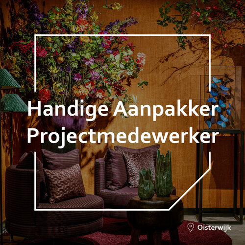 Vacature Handige Aanpakker / Projectmedewerker (24-32u)