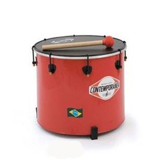 Contemporanea Kid-surdo 'Nesting',  18'' x 40 cm, rood, Contemporanea