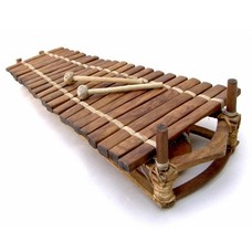 Bouba Percussion Balafoon 21 staven, diatonisch gestemd in C, Guinee