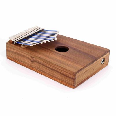 Hugh Tracey Alto Kalimba 15 tonen, met klankkast en pick-up, Hugh Tracey
