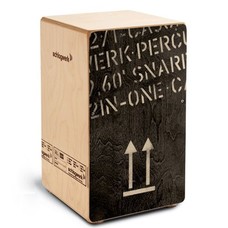Schlagwerk Cajon 2inOne, Black Edition, Berkenhout, Schlagwerk