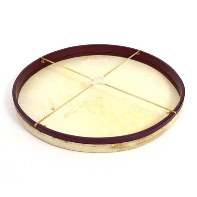 Gongdrum Ø 76 cm, met kruis van leer, stembaar