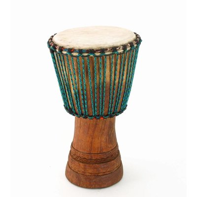 StigSlag Djembé Ivoorkust, Iroko hout Ø 24 - 25 cm
