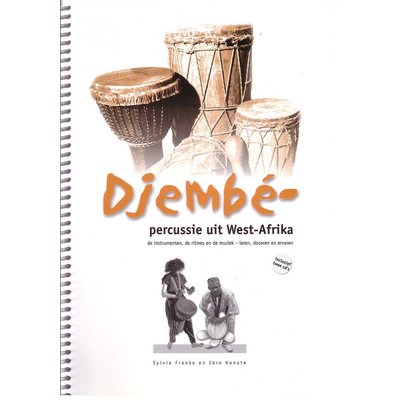 Djembé Percussie in West Afrika, Ibro Konate - Boek + 2 CD's