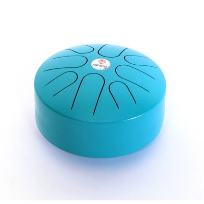 Nataraj Tongdrum 20 cm, blauw (incl. tas en 2 stokken)