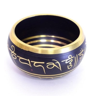 Rytmelo Klankschaal van gegoten brons Ø 12 cm (incl. kussen+klopper)