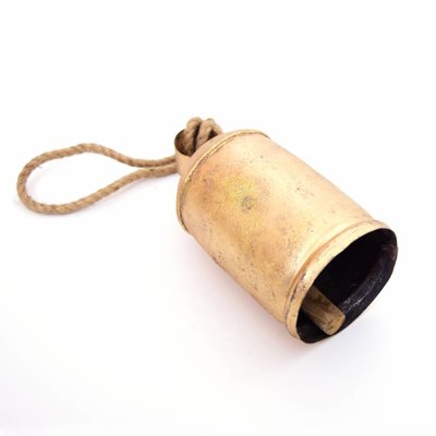 Rustieke bel koper medium, Ø 10 cm × 19 cm