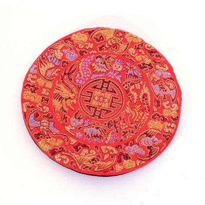Kussen voor klankschaal 13 cm, rood
