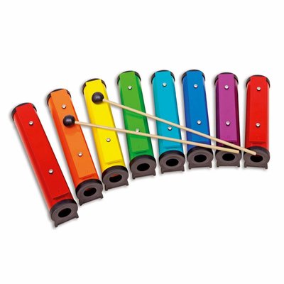 Boomwhackers Rainbow Sound Tubes in Boomwhackerskleuren, set van 8