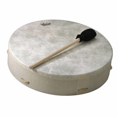 Remo Framedrum Bahia Buffalo Drum 16x3,5'', wit, Remo