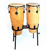 Bouba Percussion Conga-set Guinee op standaard, Bouba Percussion