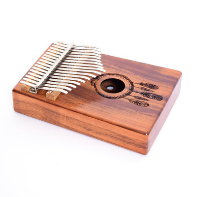 Kalimba diatonisch, 17 tonen, Terré