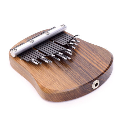 Kalimba Aurora-2, 21 tonen, chromatisch, met pick-up, Bolf