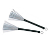 Stagg Brushes met rubber handgreep, verstelbaar, metaal, Stagg