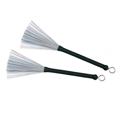 Stagg Brushes met rubber handgreep (per paar), Stagg