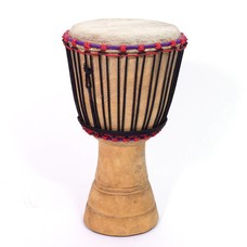 StigSlag Djembé Ivoorkust, melinahout Ø 22 cm (B-keuze) StigSlag Djembé Ivoorkust, melinahout Ø 22 cm (B-keuze)