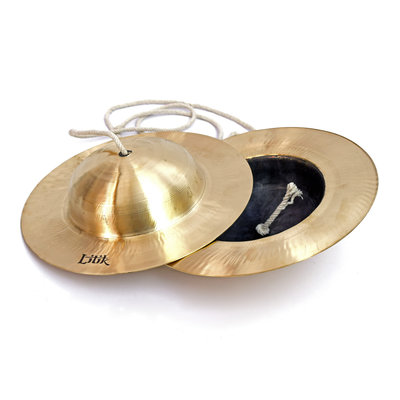 Han bekkens 10" / 25 cm, zwaar, hoge cup, Litik (per paar)