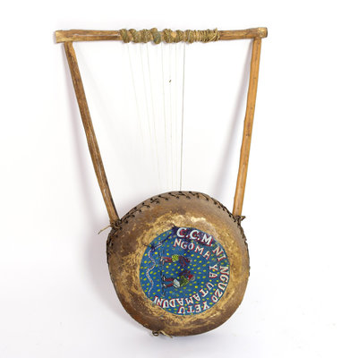 Krar, harp uit Ethiopië, oud