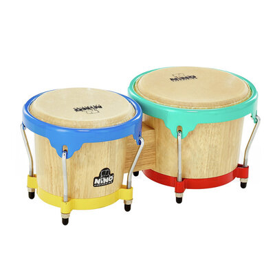 Meinl Bongo's 6,5" + 7,5", Naturel, Harlekin, Nino