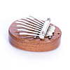 Rytmelo Kalimba-hangertje, mini-duimpiano met 8 echte tongen, Sapeli