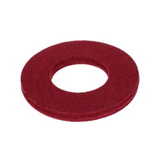 Onderzetter/ring voor klankschaal Ø 8 cm, rood vilt