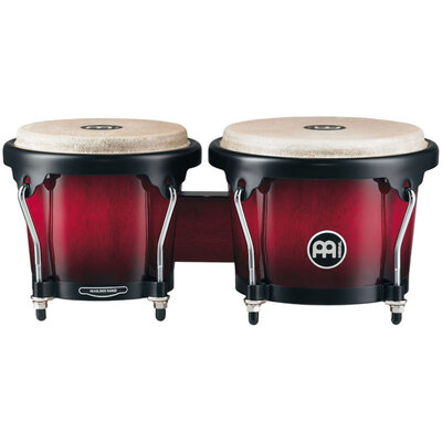 Meinl Bongo's 6,75'' + 8', wijnrood, Meinl Headliner