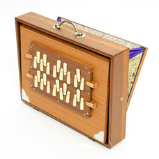 Shruti Box, Large, G tot G, met 2 octaven, India (incl. tas)