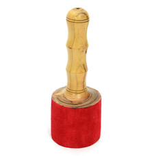 Rytmelo Klankschaalklopper/strijker met suede Ø 9 - 10 cm