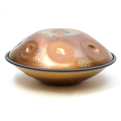 PanAmor PanAmor RVS Handpan, F2-Deep Voyager (met 10 tonen +2 onder)