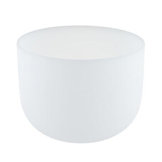 Klankschaal wit kristal Ø 30 cm, C3 / 432, Rootchakra, Meinl