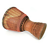 Djembé Ivoorkust, Iroko hout Ø 38 - 39 cm
