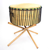 StigSlag Powwow drum, 1 zijde koeienvel, Ø 55 cm, StigSlag incl.stand