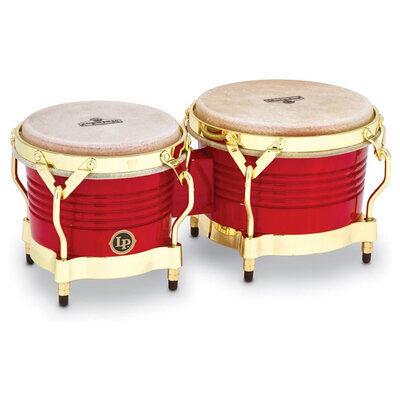 Bongo's 'Matador', 7 1/4 + 8 5/8", rood/goud, LP