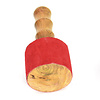 Klankschaalklopper/strijker met suede Ø 9 - 10 cm (B-keuze)