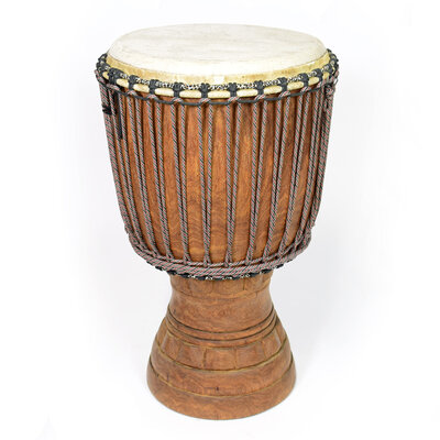 Djembé Ivoorkust, hard hout, Ø 35 cm