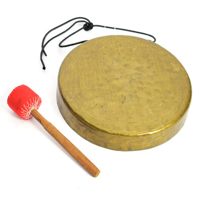 Moon Gong Ø 30 cm, oud (incl. klopper)