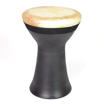 Darbuka Ø 31,5 cm, aardewerk, geitenvel
