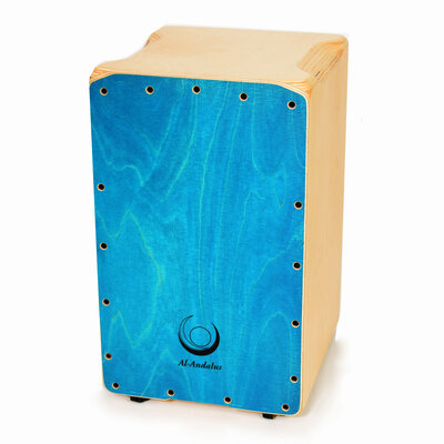 Al Andalus Cajon Solea, Turquoise, Al Andalus
