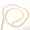 Leren veter, dikte 4 mm, lengte 3 meter