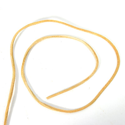 Leren veter, dikte 4 mm, lengte 3 meter