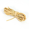 Leren veter, dikte 4 mm, lengte 3 meter