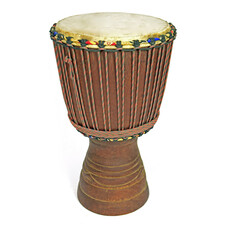 Djembé Ivoorkust, hard hout, Ø 35 cm variant balafoonhout
